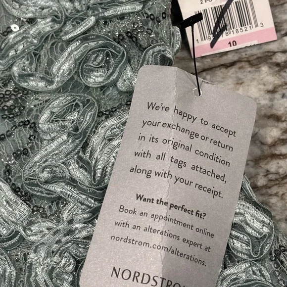 Alex Evenings ELEANOR SWEETHEART NECK DRESS NWT Size 10 Retail $299 - Picture 8 of 11